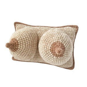 Crochet boobs pillow pattern, Amigurumi pattern, Crochet patterns