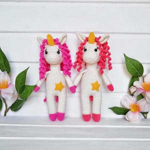 Amigurumi pattern unicorn, Crochet unicorn pattern, Crochet patterns, Crochet animals, Crochet doll pattern, Pdf tutorial, Crochet toys