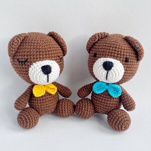 Amigurumi pattern teddy bear, Crochet bear pattern, Crochet animals, Crochet patterns toys, Pdf tutorial, Crochet doll pattern