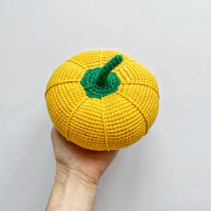 Amigurumi pattern pumpkin, Crochet pumpkin pattern, Pdf tutorial, Halloween Amigurumi Home decor, Decorations, Rustic Farm Style