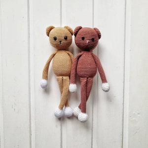 Amigurumi pattern teddy bear, Crochet bear pattern, Crochet animals, Crochet patterns toys, Pdf tutorial