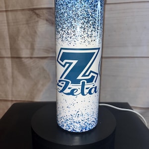 Zeta Phi Beta Inspired Tumbler