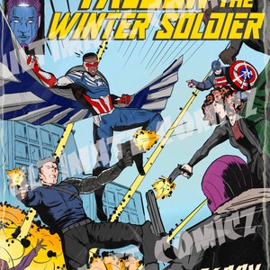 The Falcon and the Winter Soldier Comic Cover