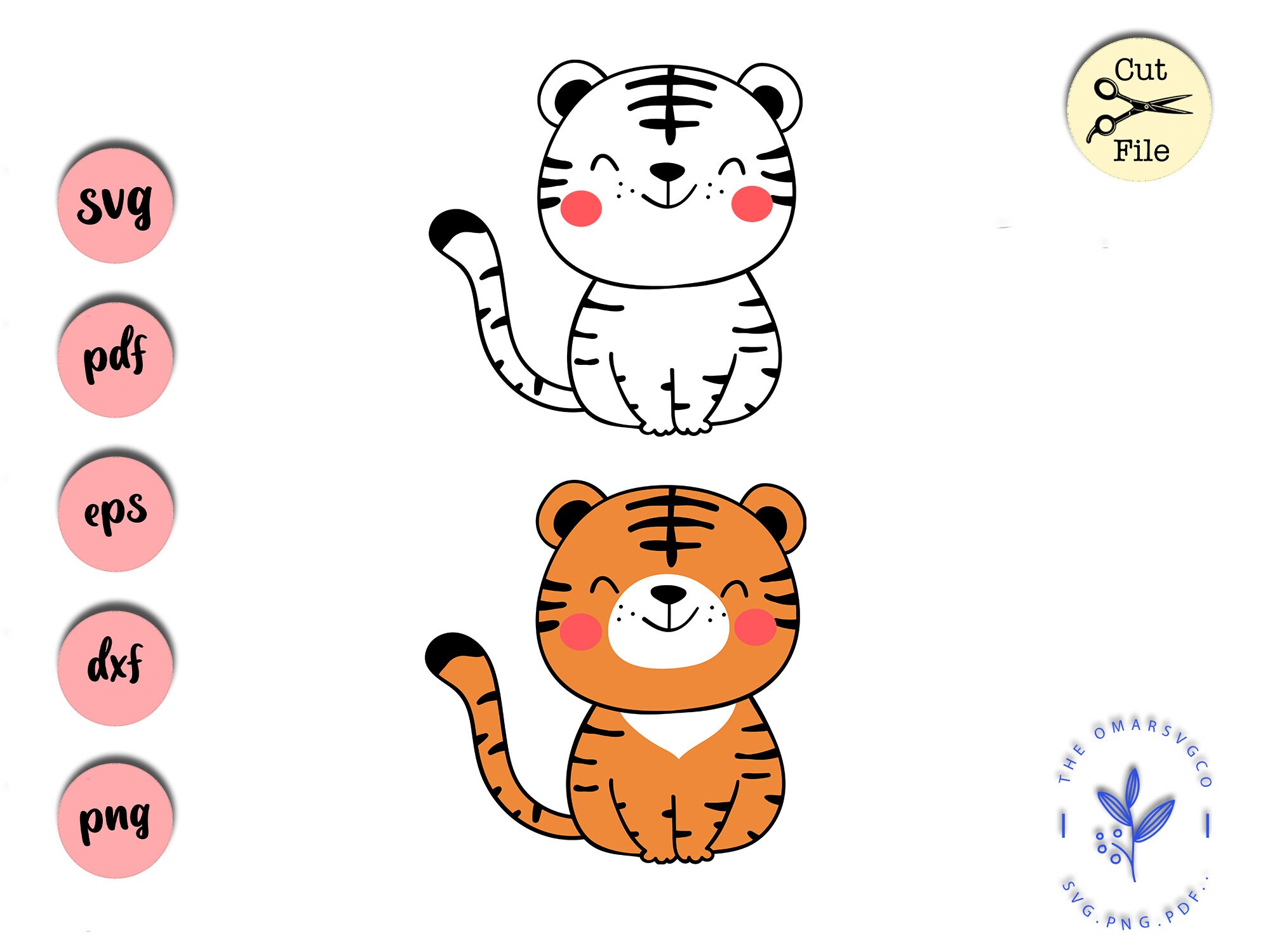 Baby Tiger Svg Tiger Cut File Tiger Clipart Animal - Etsy Australia Baby Tiger Svg Tiger Cut File Tiger Clipart Animal - Etsy Australia