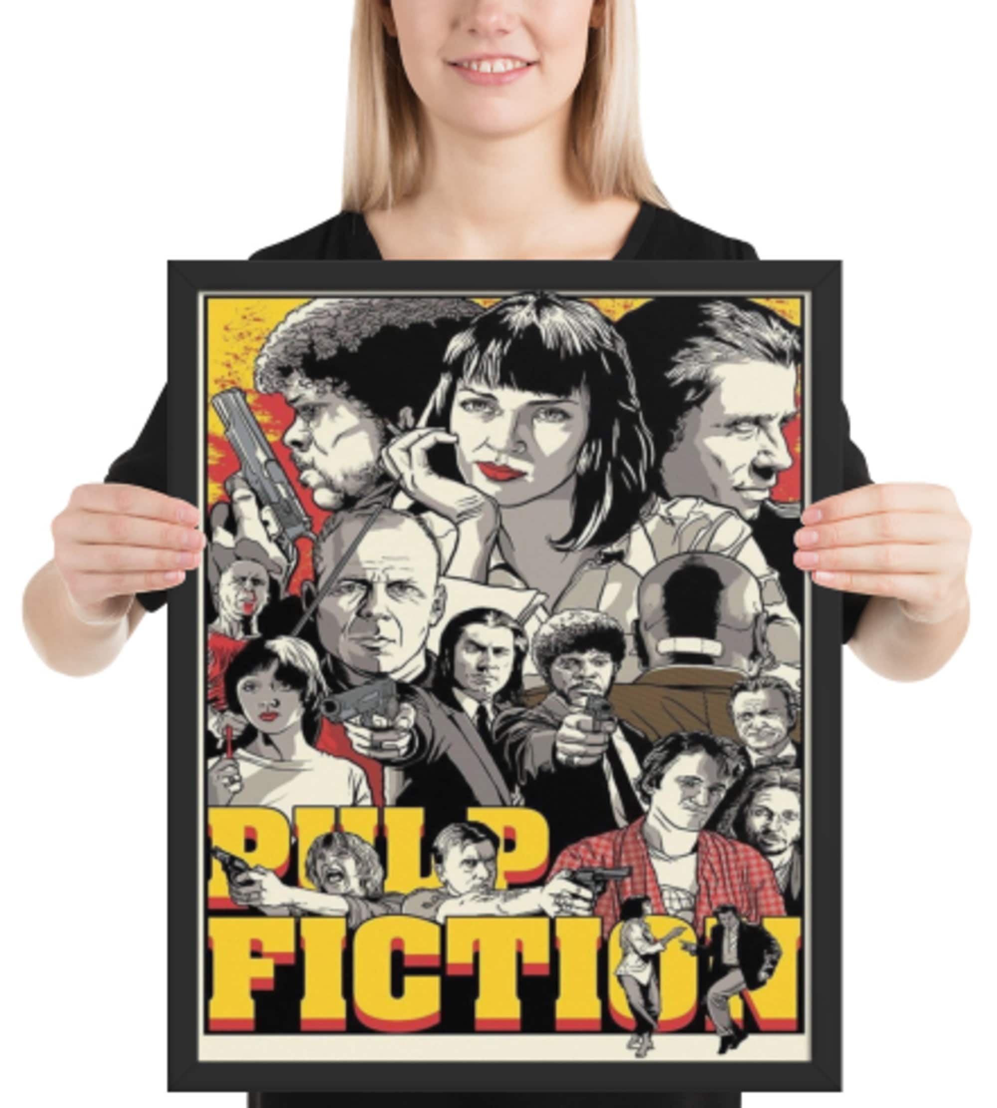 【当時物】90s PULP FICTION ORIGINAL POSTER 当時物】90s PULP FICTION ORIGINAL POSTER Pulp Fiction Movie