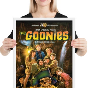 The Goonies Vintage Movie Poster
