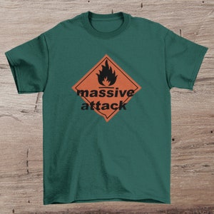 Massive Attack Retro Old Skool T Shirt