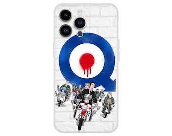 Retro 70s Mod RAF Target Scooter Vespa iPhone Flexi Case