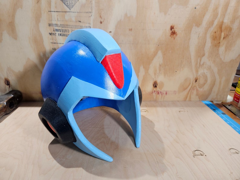 Megaman X Style Helmet Adult Sized image 2