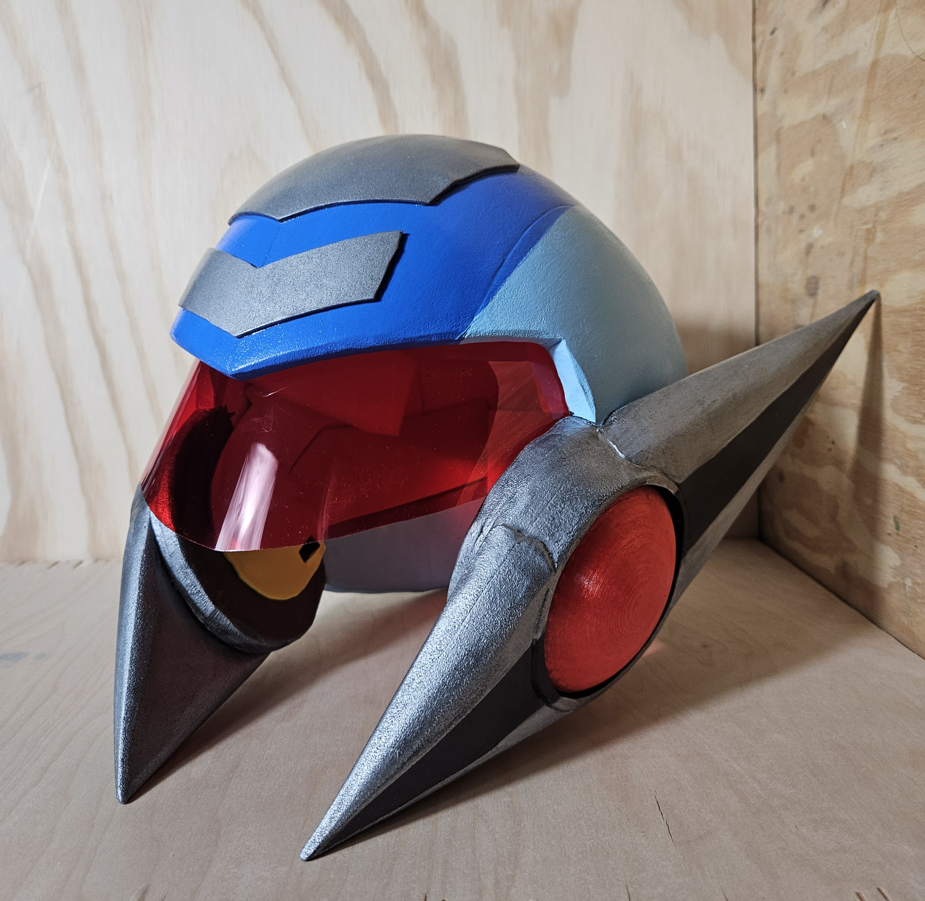 ロックマン スターフォース スタイルヘルメット、*髪なし*バージョン