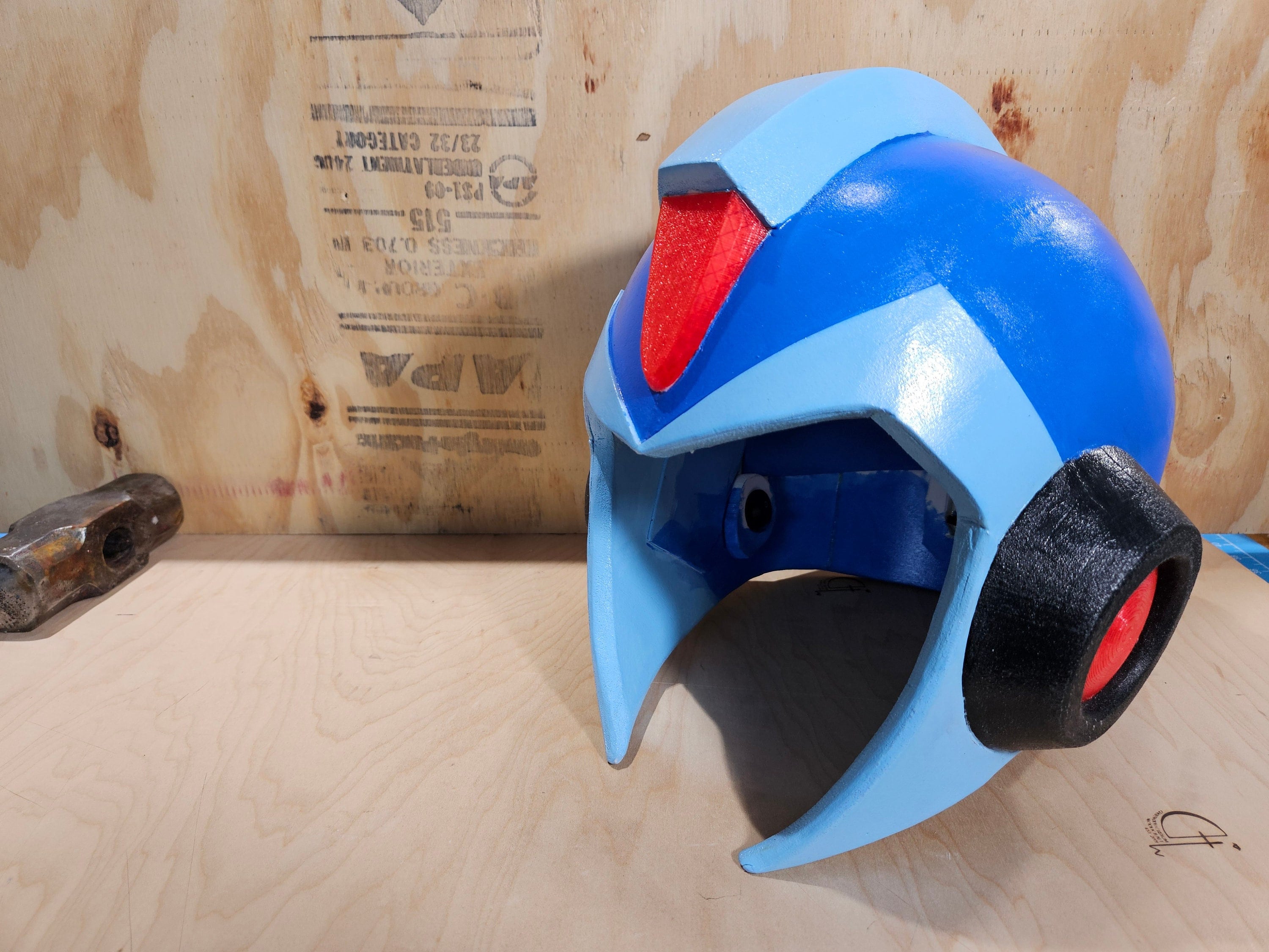 rockman megaman ヘルメット ロックマン メガマン ロックマンX ヘルメット 3D プリント用ファイル - Etsy 日本