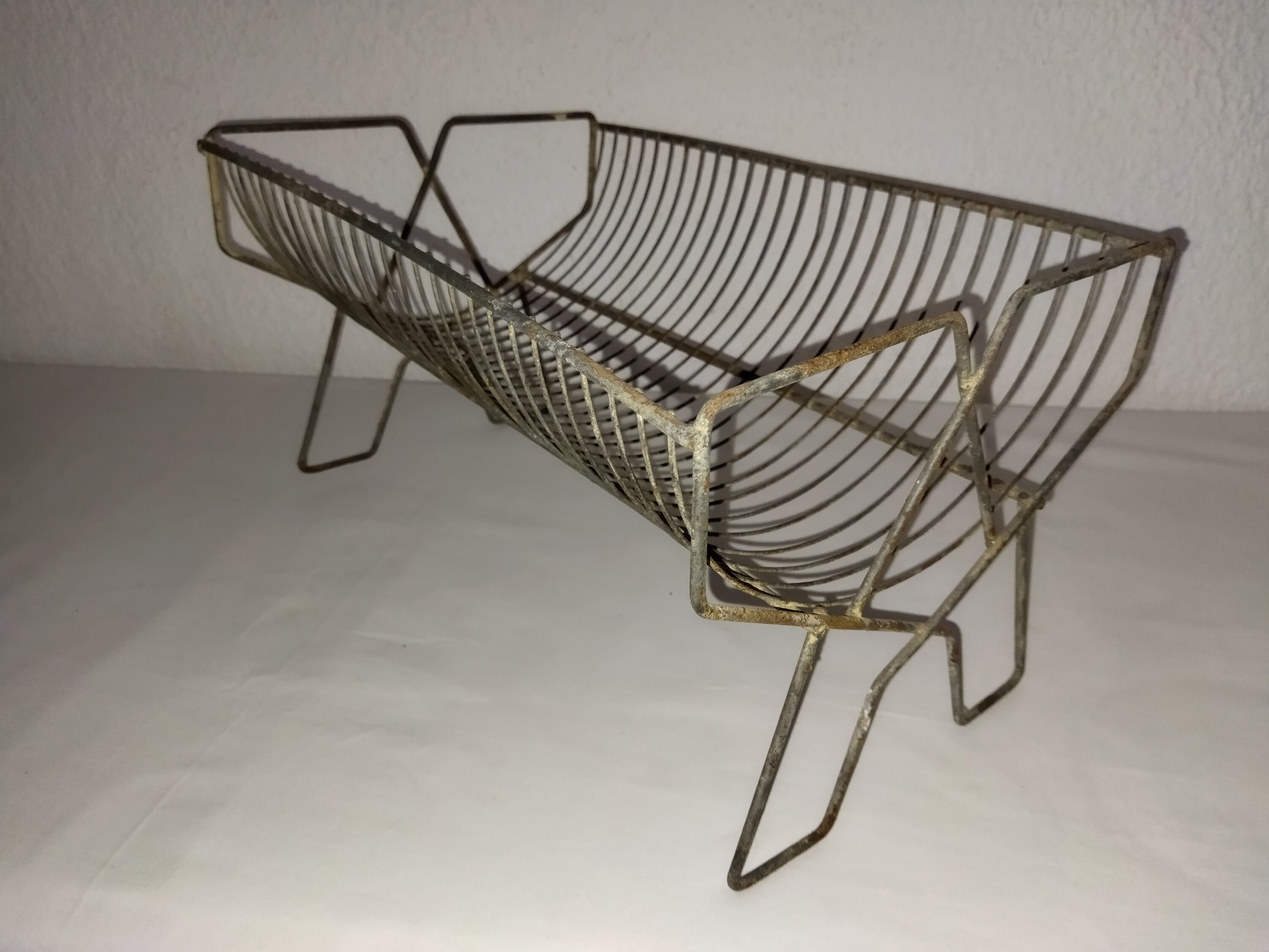 Old Steel Wire Drainer OLD Dish Drainer for the Plates in Old Wire