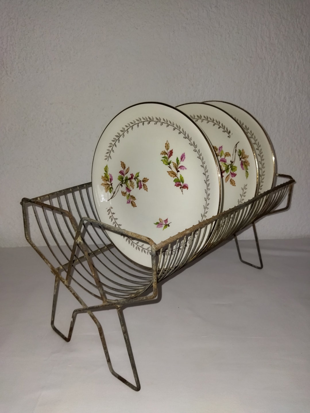 Old Steel Wire Drainer OLD Dish Drainer for the Plates in Old Wire