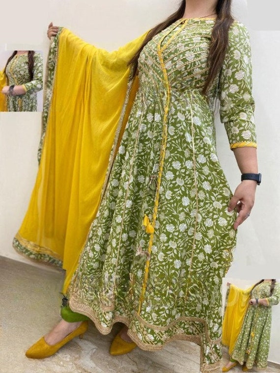 Buy online Women's Angrakha Kurta from Kurta Kurtis for Women by Janasya  for ₹599 at 73% off | 2024 Limeroad.com