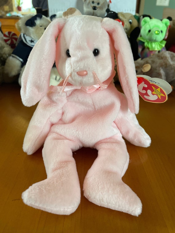 1996 Hoppity Beanie Baby Bunny Etsy