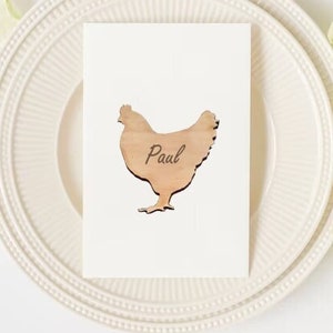 Cadre de poulet/mariage à la ferme/mariage à thème de la ferme/cadre de la ferme/mariage de l'agriculteur/mariage de la grange/faveur de mariage de la ferme/décor de mariage de la ferme