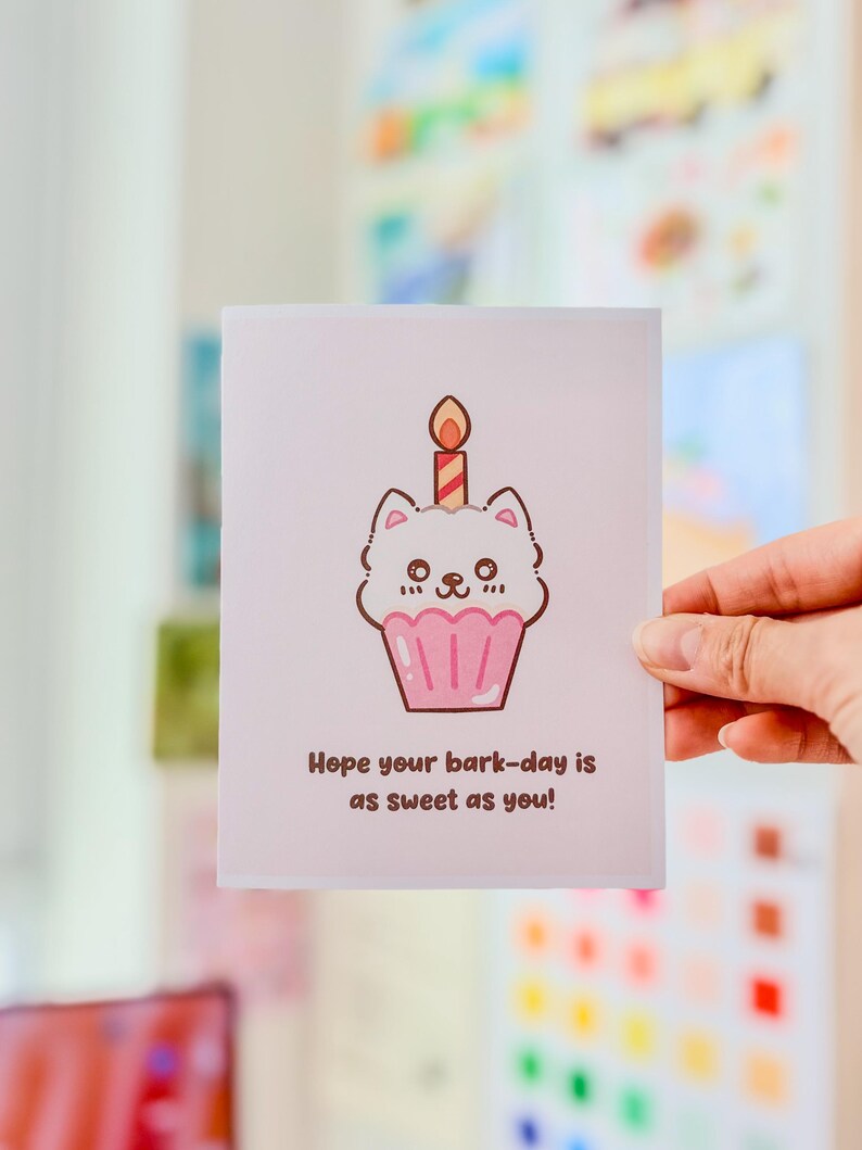 Dog Birthday Card Bundle | Set of 4 Dog Pun Greeting Cards | Funny Dog ...