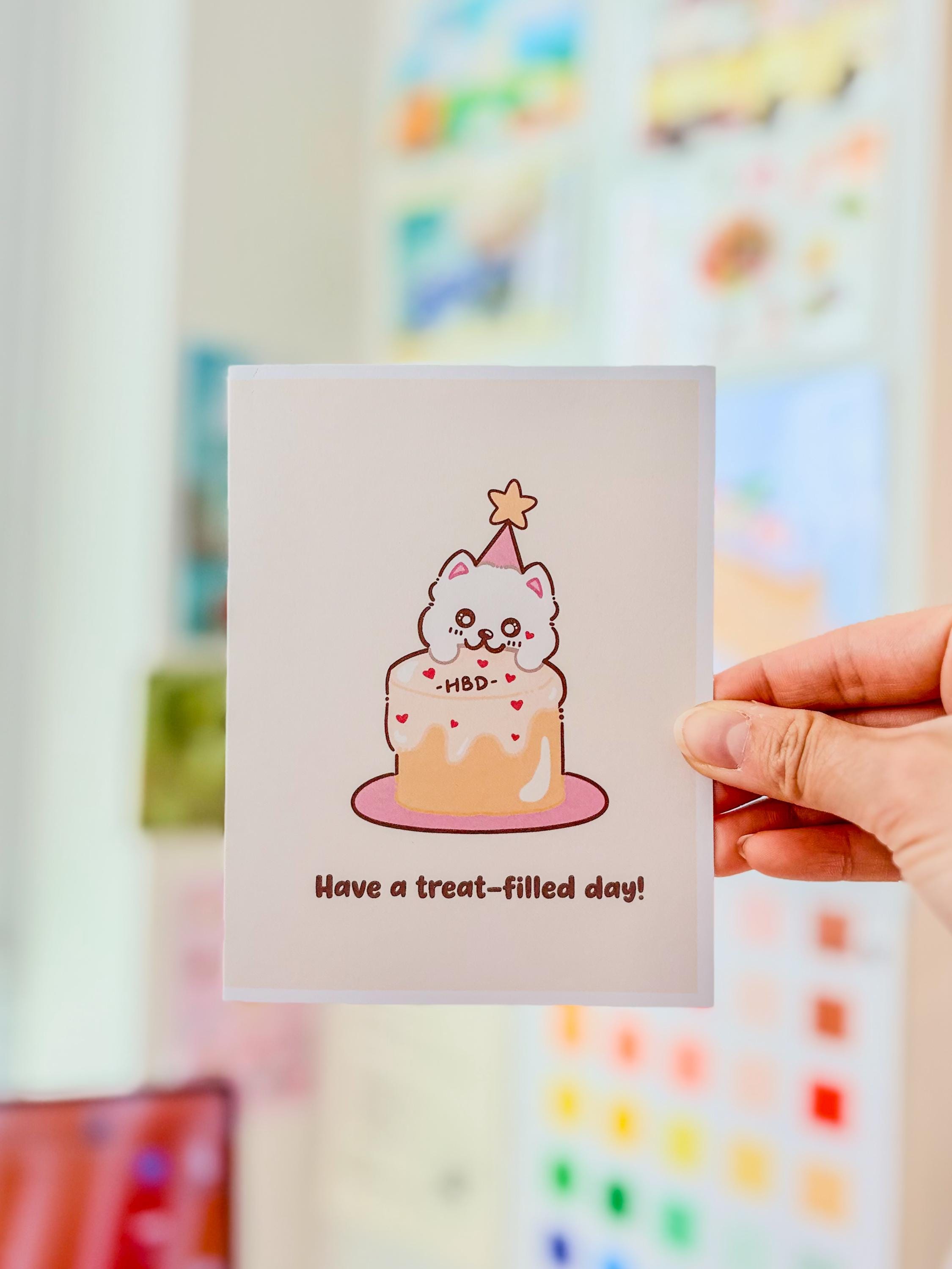 Dog Birthday Card Bundle | Set of 4 Dog Pun Greeting Cards | Funny Dog ...