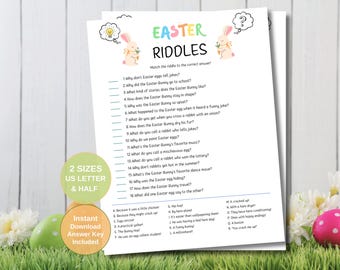 Adivinanzas de Pascua: Divertida actividad de Pascua para niños (Descargar PDF)