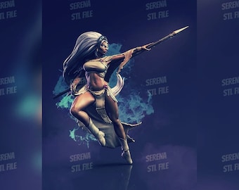 Storm Xmen Obj Hero Mutant File in formato digitale per personaggio della stampante 3D da collezione