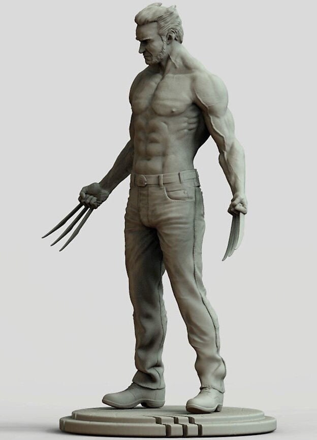 Wolverine Logan X-men Stl Hugh Jackman 3D Print Model, Digital Printing ...