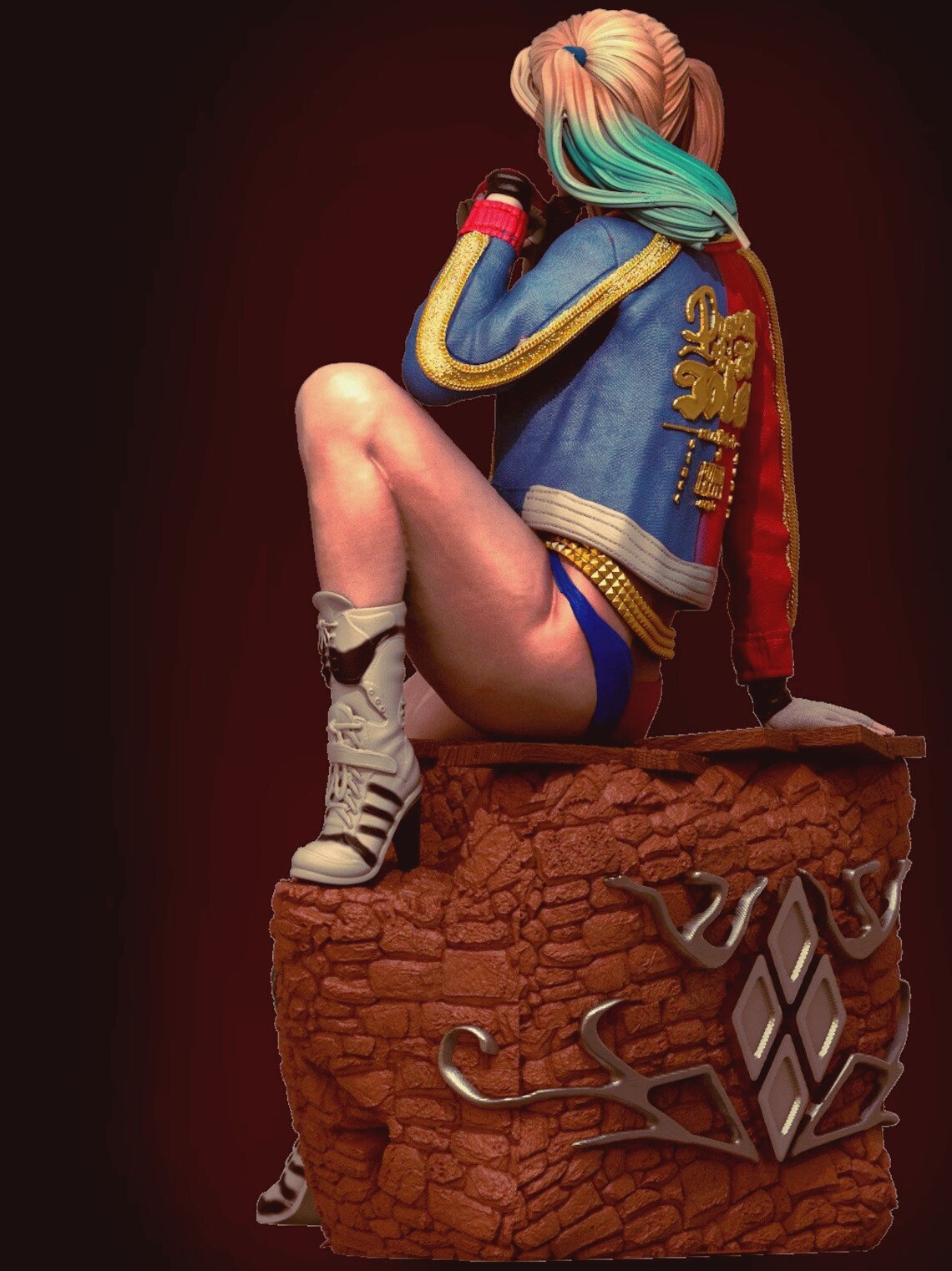 Harley Quinn + NSFW Stl File 3D- DC Comics Digital File Format - Etsy