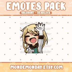 Deadlock - &quot;Waving&quot; animated emote | Twitch, Discord, Youtube