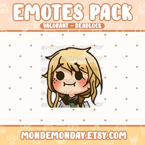 Deadlock - &quot;Flashed!&quot; animated emote | Twitch, Discord, Youtube