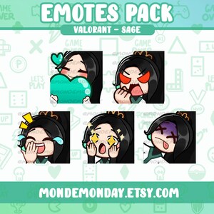 Salbei - Valorant Ausdruck Emotes | Twitch, Discord, YouTube