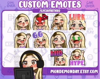 Custom Emotes for Twitch, Discord and Youtube