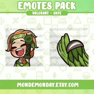Skye - &quot;Waving&quot; animated emote | Twitch, Discord, YouTube