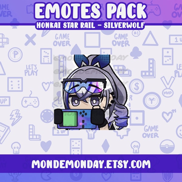 SilverWolf - "Phone" emote | Twitch, Discord, Youtube