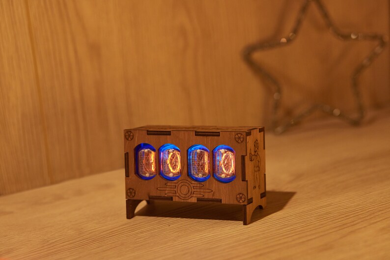 Часы Nixie IN12 Fallout Nixie Tube часы Etsy Australia