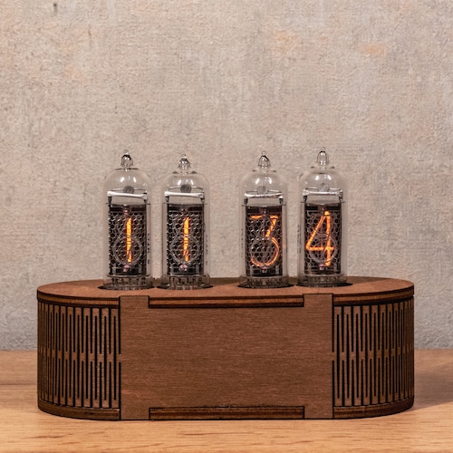 Nixietubeclockin12vintageretrotableclocklooksperfect Etsy