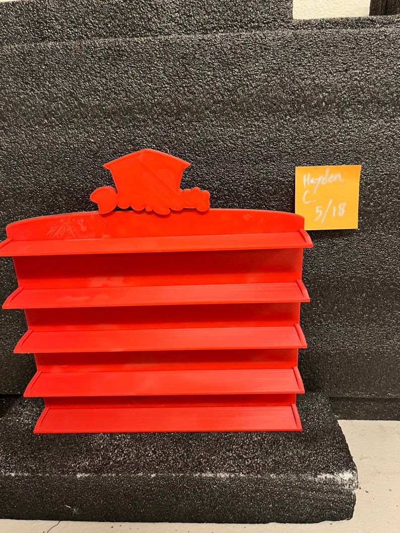 Large Doorables Shelf 3D Print Etsy