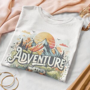 Camping Adventure Shirt Explore Tshirt Gift Comfort Colors Tshirt, Boho Shirt, Sun Shirt, Unisex, Plus Size Too