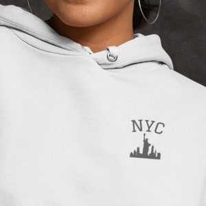 Bachelorette Cruise Best NYC Hoodie Pullover Hooded Sweatshirt for New York City Lovers of the Big Apple and Manhattan and Brooklyn Unisex