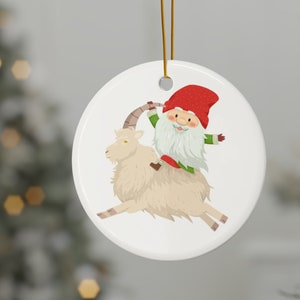 Iceland Ornament for Christmas: Ceramic Holiday Decor (1pc, 3pcs, 5pcs, 10pcs) - Add the Magic of Iceland to Your Christmas Tree