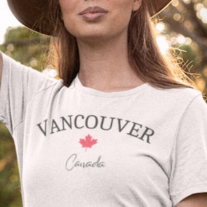 Vancouver Souvenir Travel Sweater, Best Oh Canada Tee, Vancouver Souvenir, Vancouver Canada, Vancouver Shirt, Canada Shirt, Vancouver