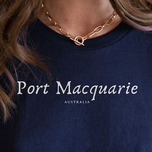 Australien Shirt Comfort Colors®, Fantastisches Port Macquarie Australien Shirt Unisex Größe Aussie Shirt, New South Wales T-Shirt, auch in Übergröße