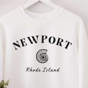 Beachy Sweatshirt Newport Sweatshirt, Newport Rhode Island, Newport RI Pullover, Newport Sweatshirt Newport Rhode Island Newport RI Pullover