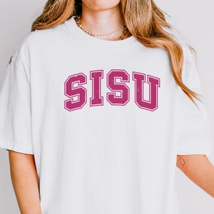 Sisu Tshirt Finland Shirt Comfort Colors Finnish Sisu Short-Sleeve Unisex soft T-Shirt. Makes great gift for Finn or anyone with a Sisu life