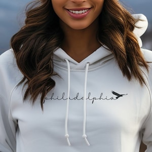 Philadelphia Sweatshirt Hoodie Is The Stylish Apparel Celebrating the City of Brotherly Love, Perfect Christmas Gift for Sports Fan, Unisex