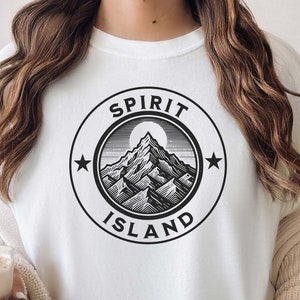Canada Spirit Island Tshirt Canadian Gift Canada Gift Jasper National Park Shirt Comfort Colors Alberta Gift Idea or Travel Gift for Special