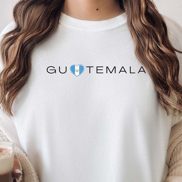 Guatemala Tshirt Gift Travel Gift Guatemala Shirt Comfort Colors Beachy Tshirt Perfect Birthday or Anniversary Gift Idea