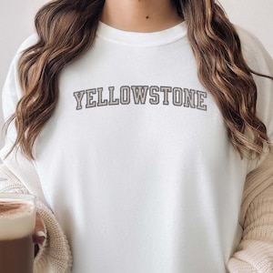 Yellowstone Tshirt Comfort Colors Brand Vintage Yellowstone Comfort Colors Shirt, Yellowstone T-Shirt, National Park Shirt, Granola Girl