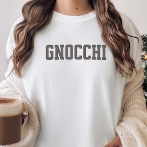 Food Shirt Chef&#39;s Kiss Pasta Shirt Gnocchi Shirt Comfort Colors® Pasta Shirt, Gnocchi T-Shirt, Gift for Foodie, Gnocchi Dokie Shirt Gift