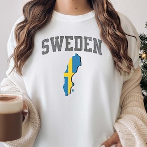 Swedish Shirt, Sweden Shirt, Swedish Gift, Sweden T-Shirt, Swedish Flag Shirt, Swedes Shirt, Swede Gift, Sweden Vacation Gift Sverige Unisex