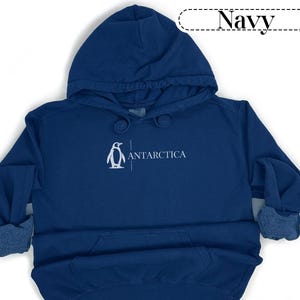 Antarctica Comfort Colors® Hoodie Sweatshirt Antarctica Sweatshirt Penguins Glacier Shirt Popular Unisex Sizing, Plus Sizes too!