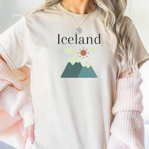 Island T Shirt, Liebe des Landes, Nordeuropa, Skandinavien Shirt, Unisex und auch in Übergrößen!